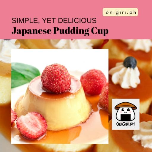 japanese pudding delicious